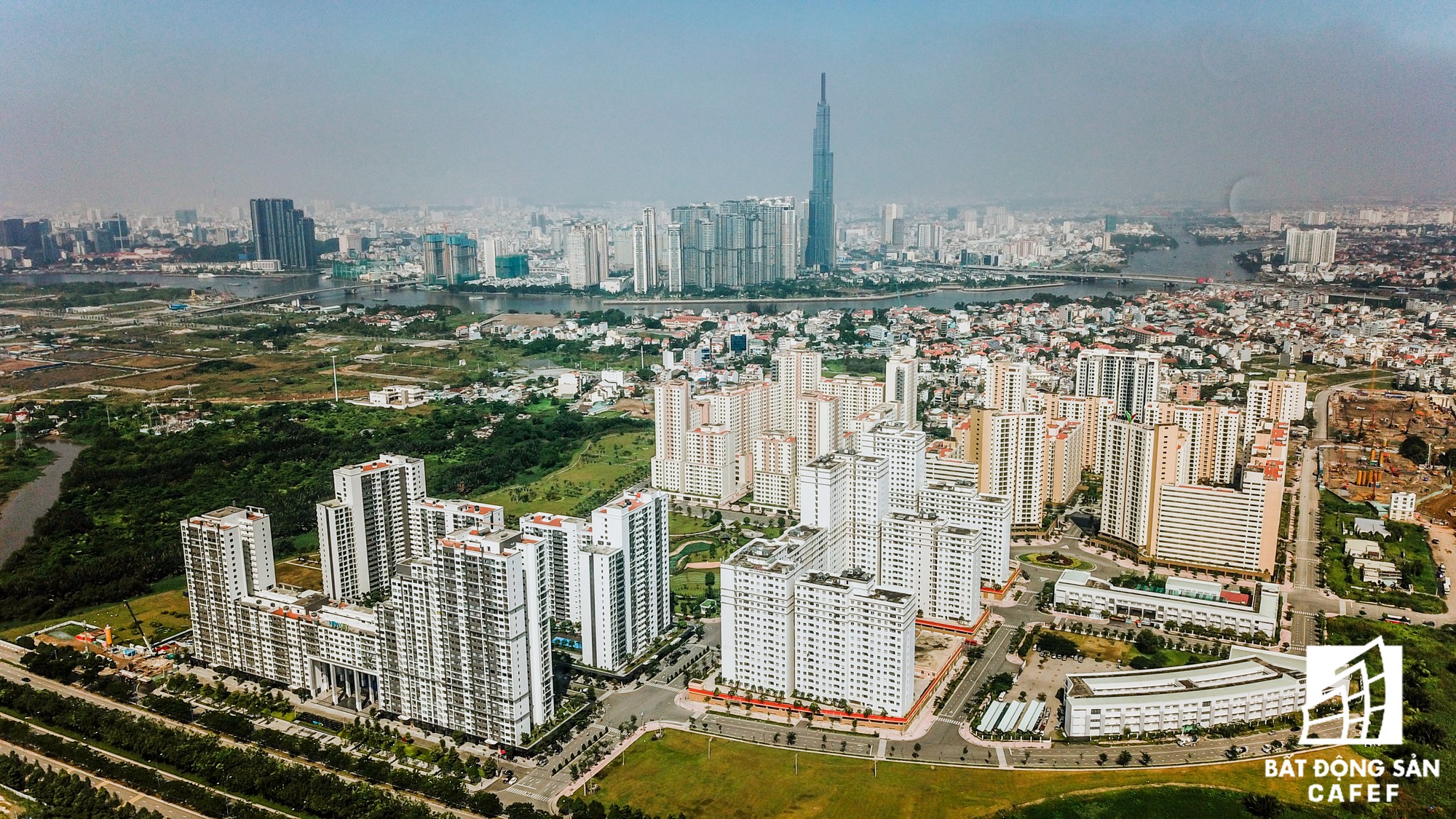 Toàn cảnh khu tái định cư Thủ Thiêm